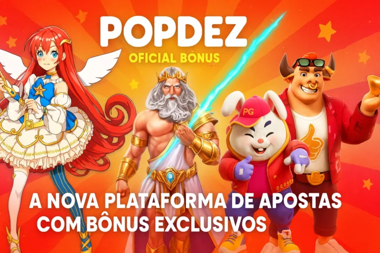 POPDEZ Oficial Bônus com personagens de slots